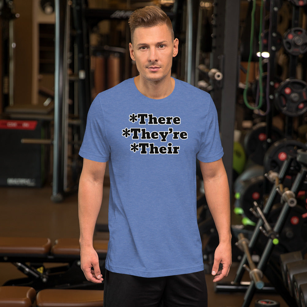 Grammar Police Short-Sleeve Unisex T-Shirt