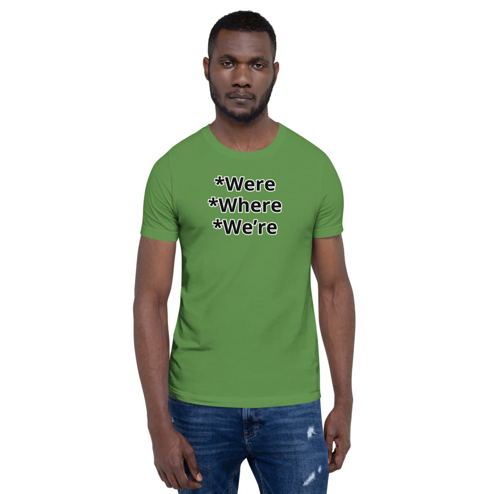 Grammar Police W Unisex T-Shirt