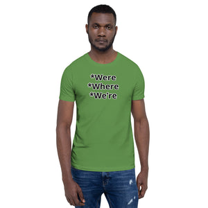 Grammar Police W Unisex T-Shirt