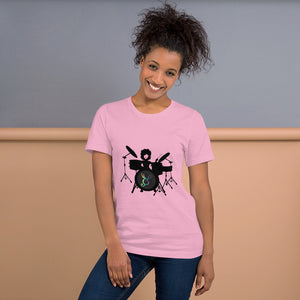 Zilla Drum Queen Short-Sleeve Unisex T-Shirt