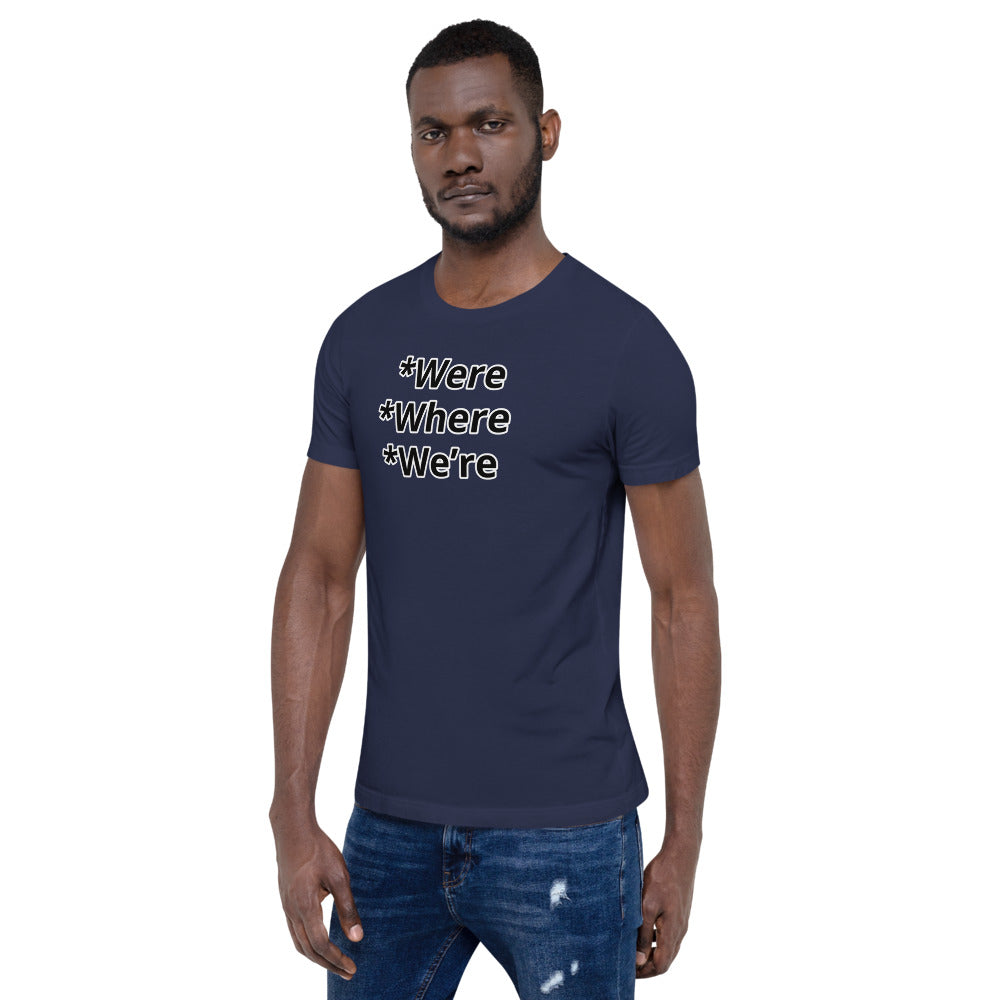 Grammar Police W Unisex T-Shirt