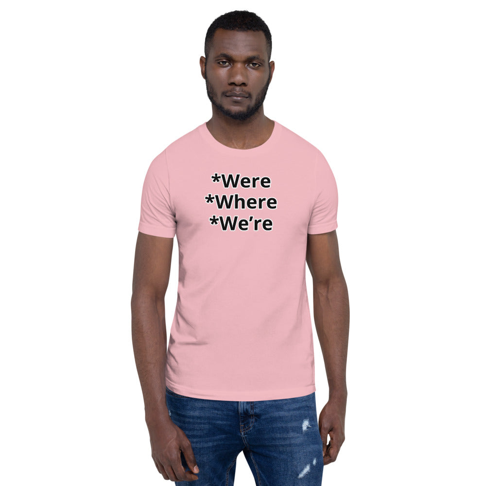 Grammar Police W Unisex T-Shirt