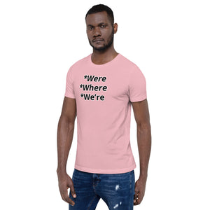 Grammar Police W Unisex T-Shirt