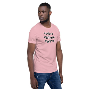 Grammar Police W Unisex T-Shirt