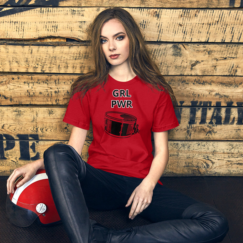 PL GRL PWR Drum T-Shirt