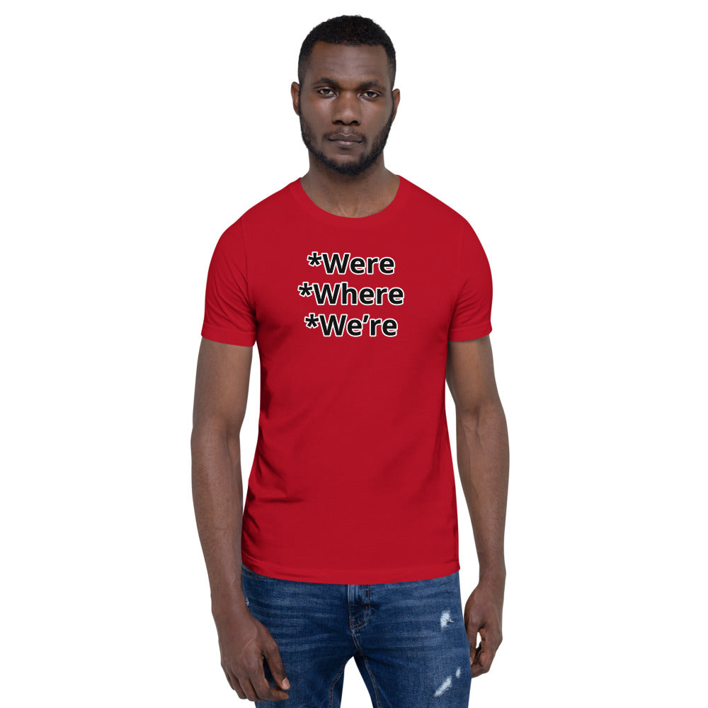 Grammar Police W Unisex T-Shirt