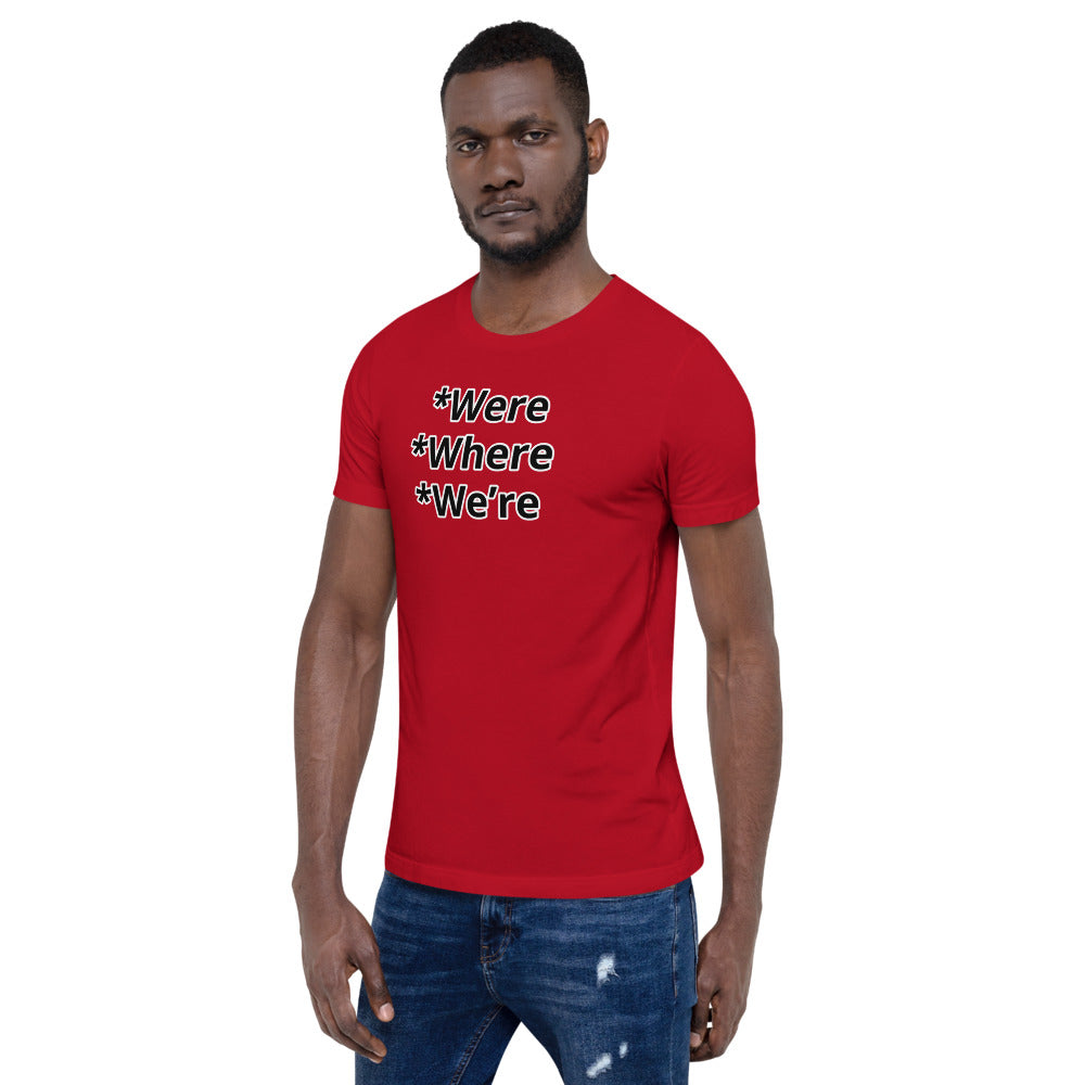 Grammar Police W Unisex T-Shirt