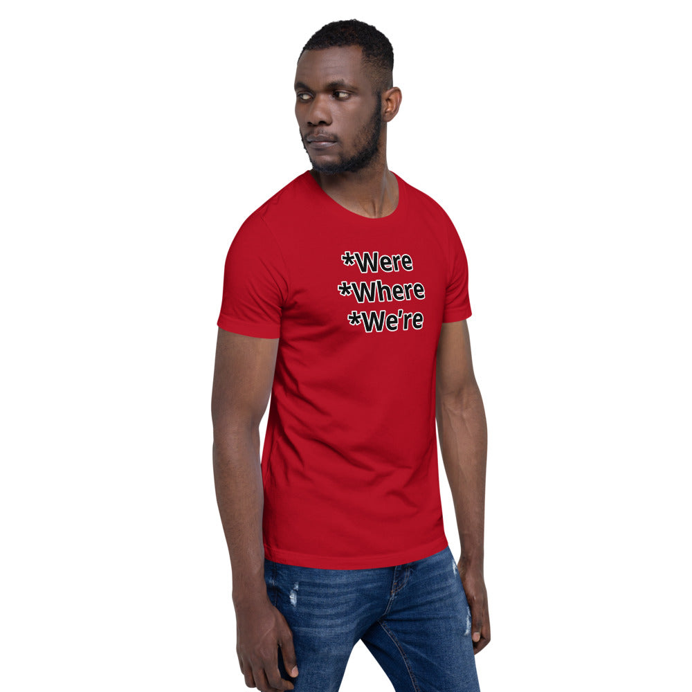 Grammar Police W Unisex T-Shirt