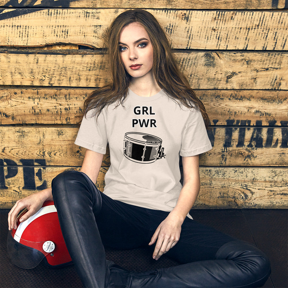 PL GRL PWR Drum T-Shirt