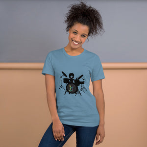 Zilla Drum Queen Short-Sleeve Unisex T-Shirt