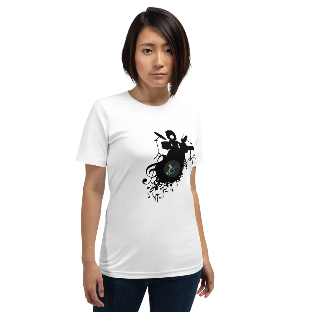 Zilla Drum Short-Sleeve Unisex T-Shirt