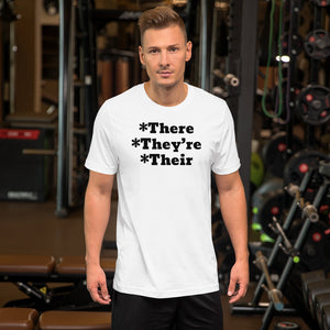 Grammar Police Short-Sleeve Unisex T-Shirt
