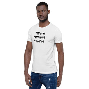 Grammar Police W Unisex T-Shirt