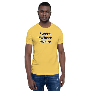 Grammar Police W Unisex T-Shirt