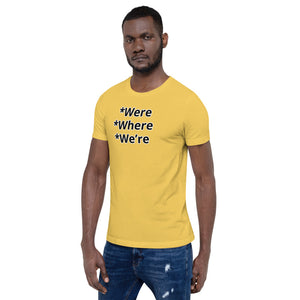 Grammar Police W Unisex T-Shirt