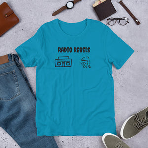 HF Radio Rebels Unisex t-shirt