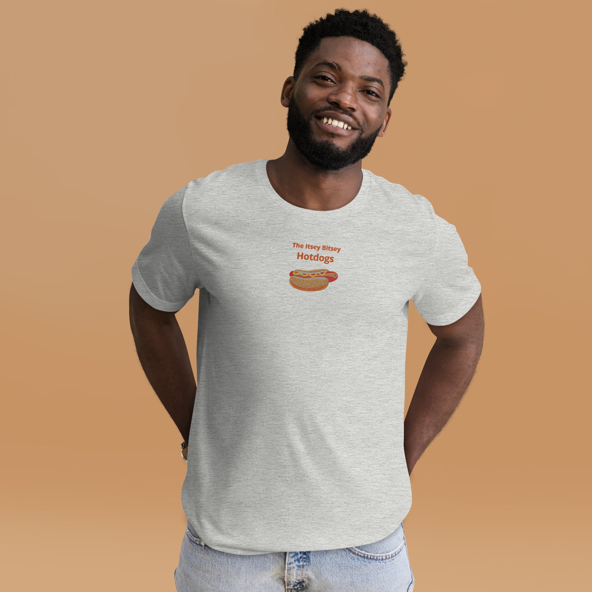 HF Itsey Bitsey Hotdogs Unisex t-shirt