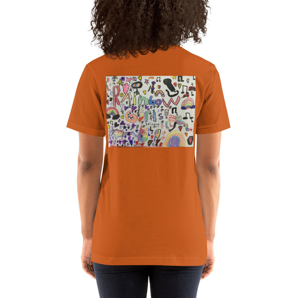 HF Rainbow Girls Unisex t-shirt
