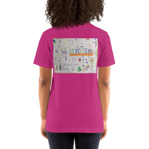 HF 4 Direction Unisex t-shirt