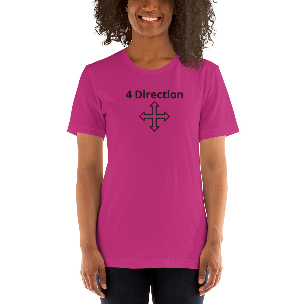 HF 4 Direction Unisex t-shirt