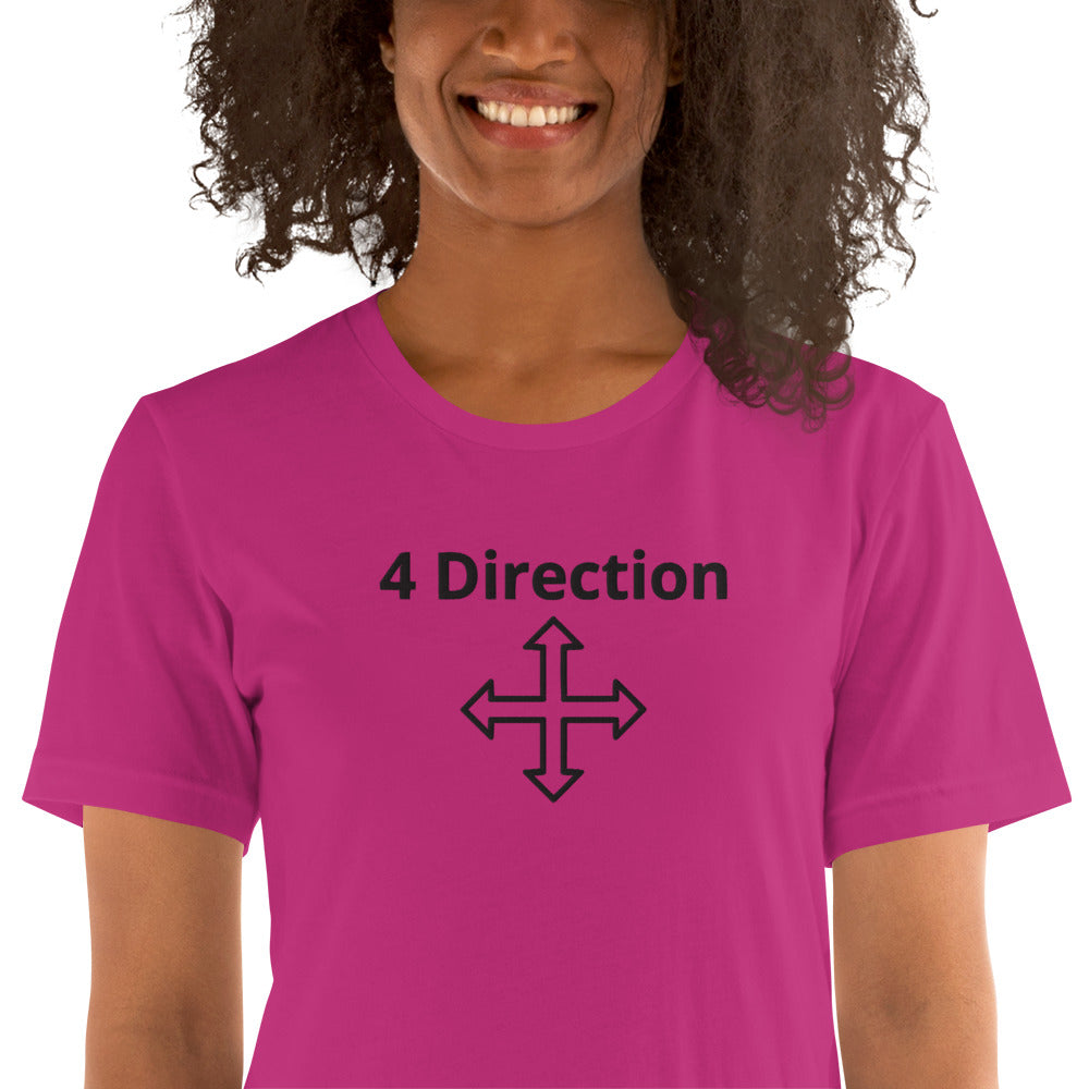 HF 4 Direction Unisex t-shirt