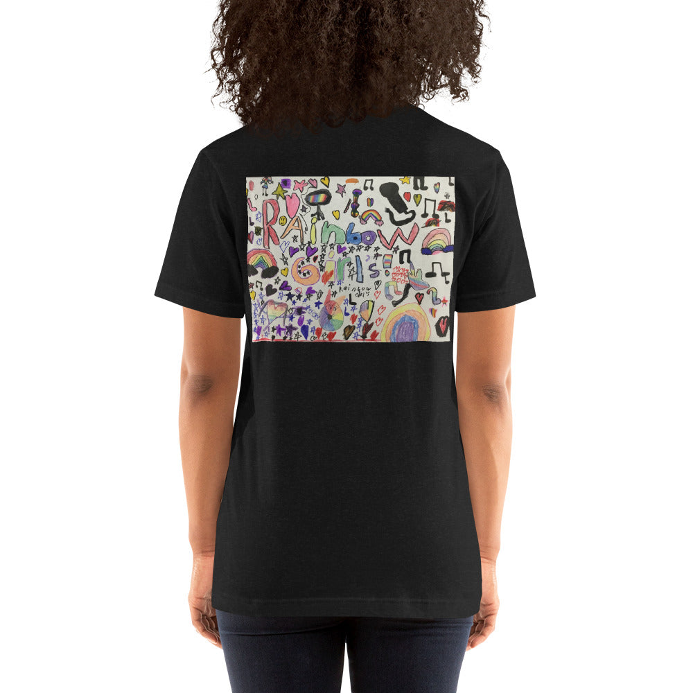 HF Rainbow Girls Unisex t-shirt