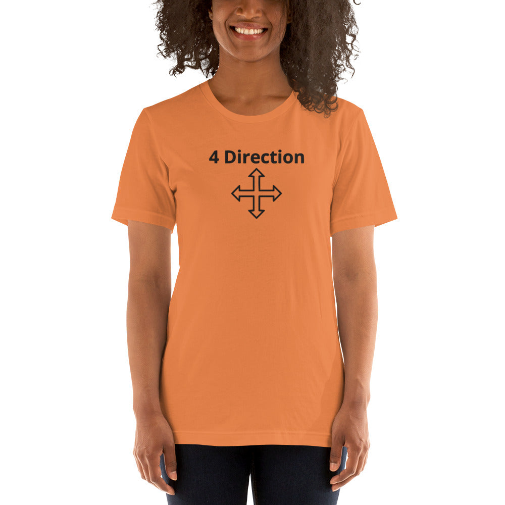 HF 4 Direction Unisex t-shirt