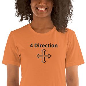 HF 4 Direction Unisex t-shirt