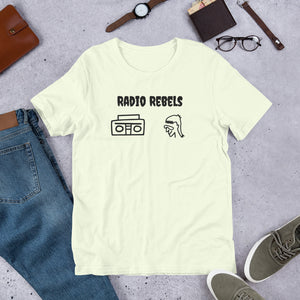 HF Radio Rebels Unisex t-shirt
