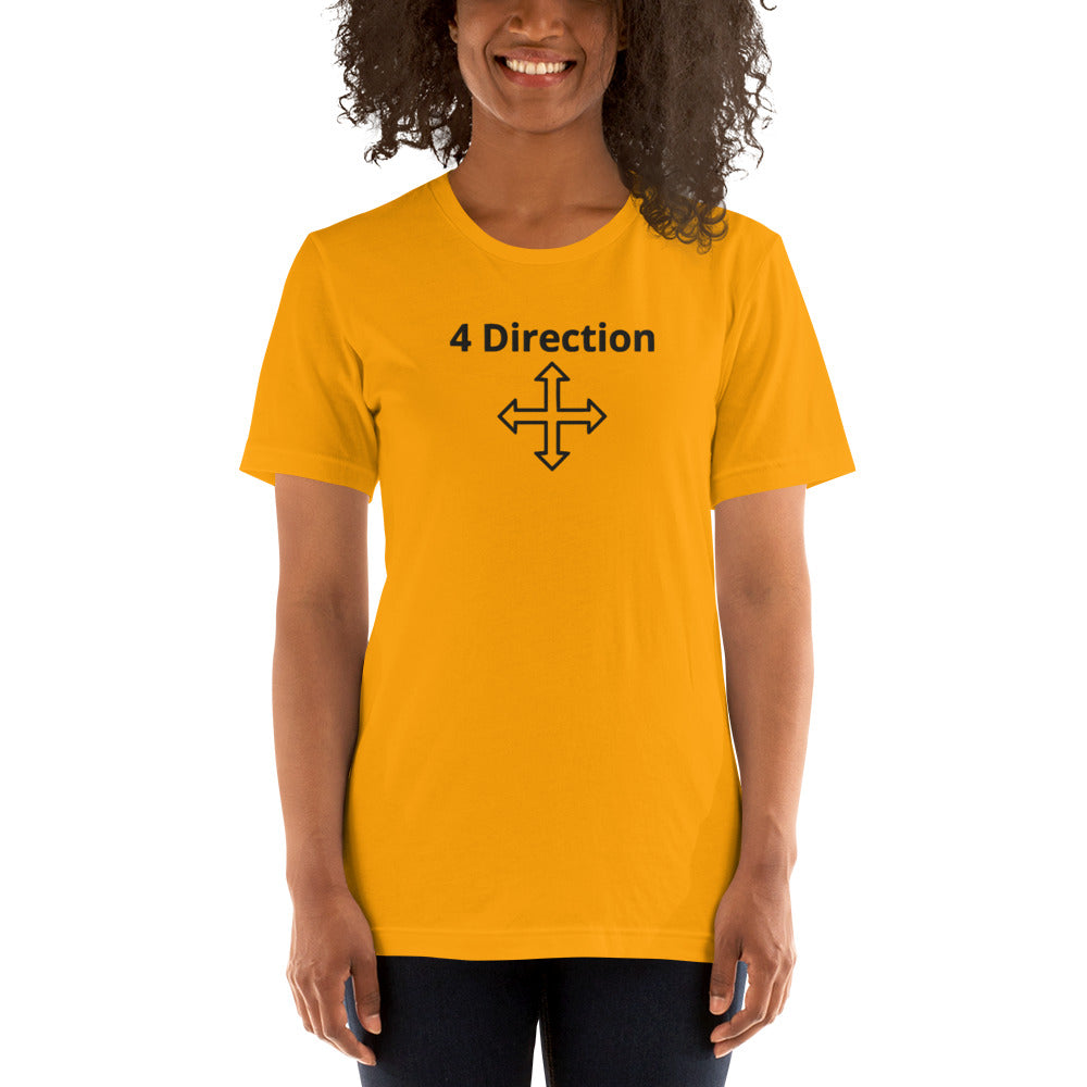 HF 4 Direction Unisex t-shirt