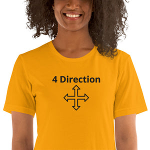 HF 4 Direction Unisex t-shirt