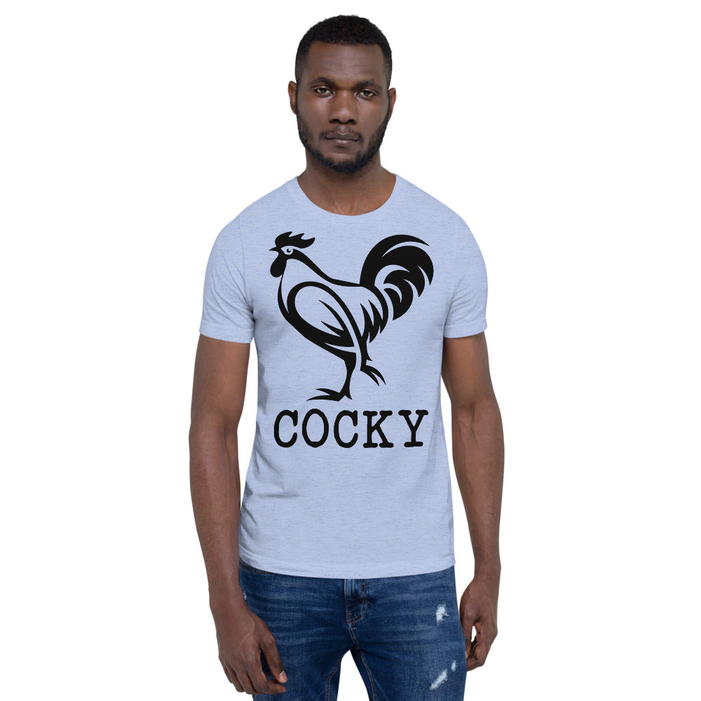 “Cocky” Short-Sleeve Unisex T-Shirt