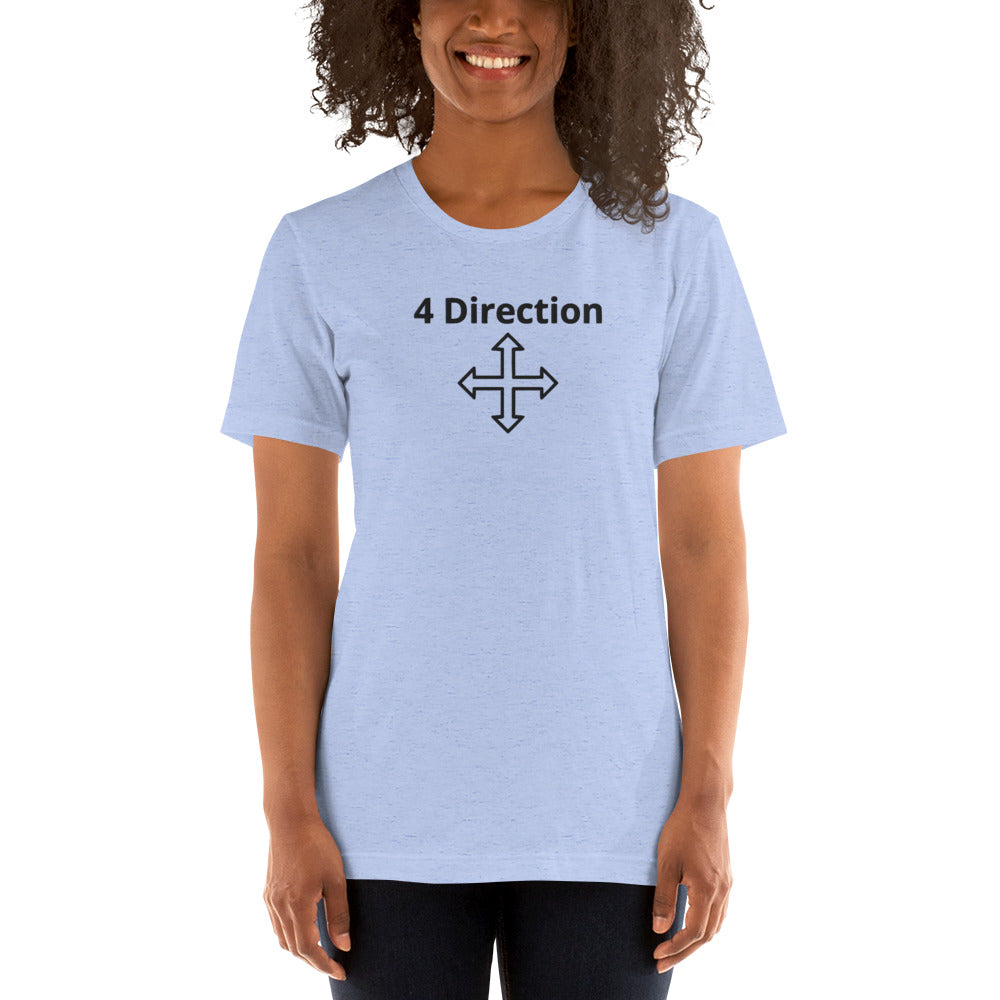 HF 4 Direction Unisex t-shirt