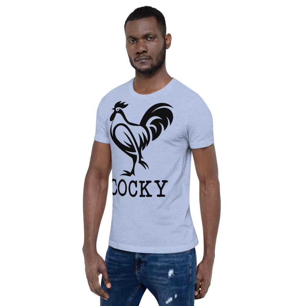 “Cocky” Short-Sleeve Unisex T-Shirt