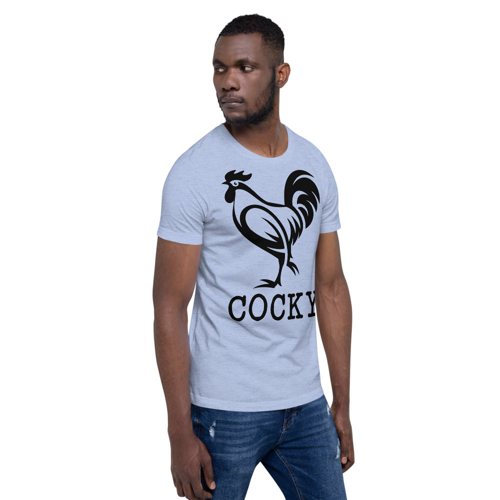 “Cocky” Short-Sleeve Unisex T-Shirt