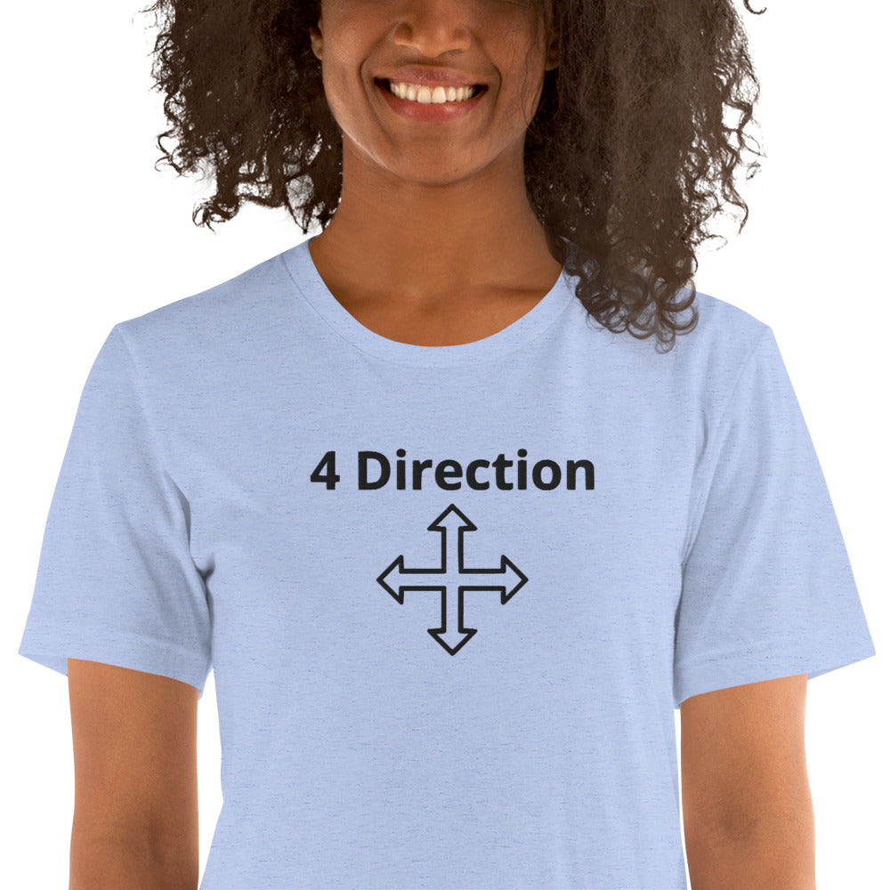 HF 4 Direction Unisex t-shirt