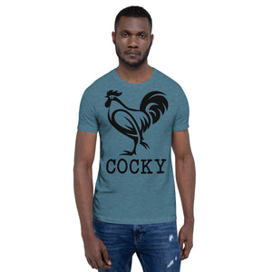 “Cocky” Short-Sleeve Unisex T-Shirt