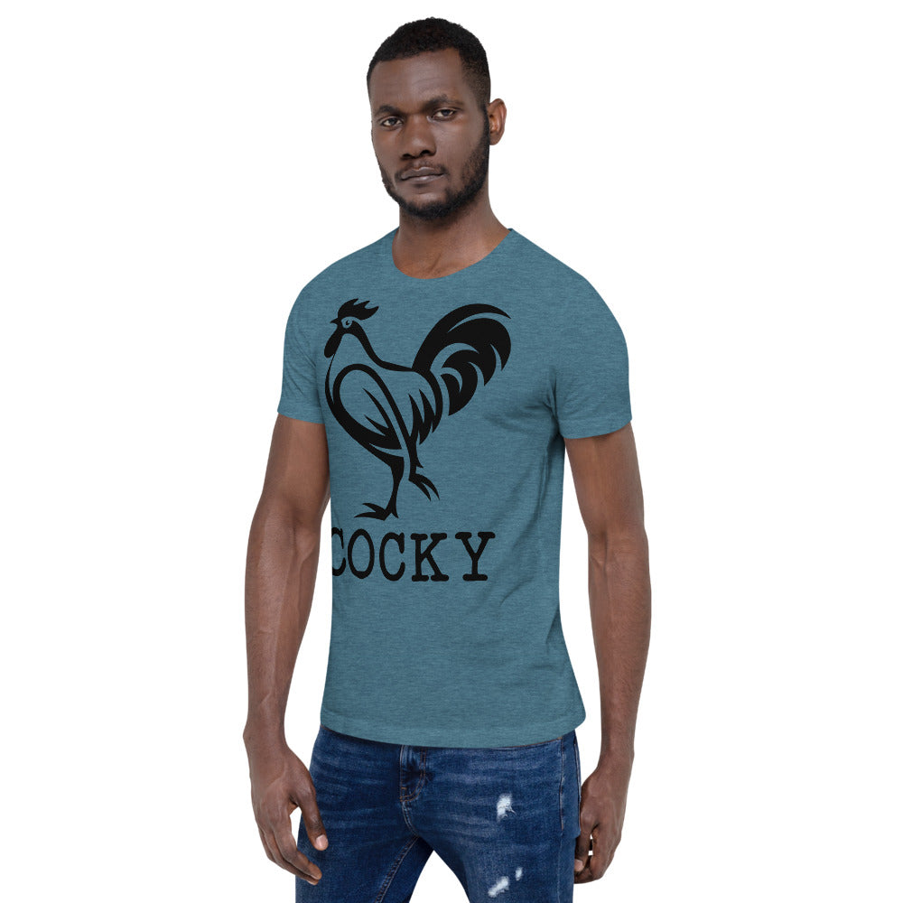“Cocky” Short-Sleeve Unisex T-Shirt