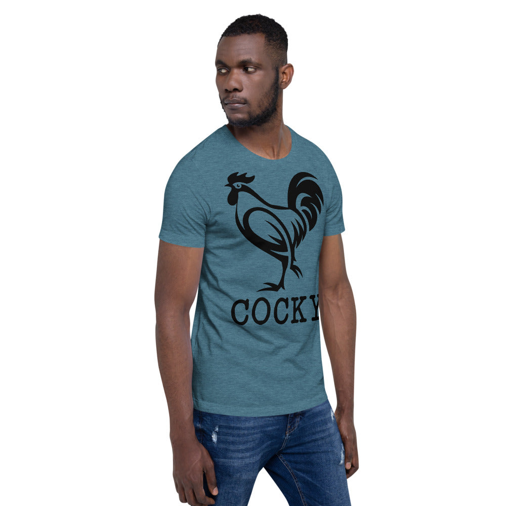 “Cocky” Short-Sleeve Unisex T-Shirt