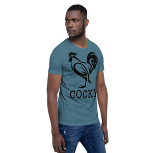 “Cocky” Short-Sleeve Unisex T-Shirt