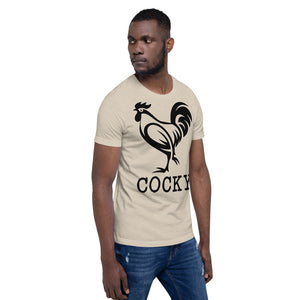 “Cocky” Short-Sleeve Unisex T-Shirt