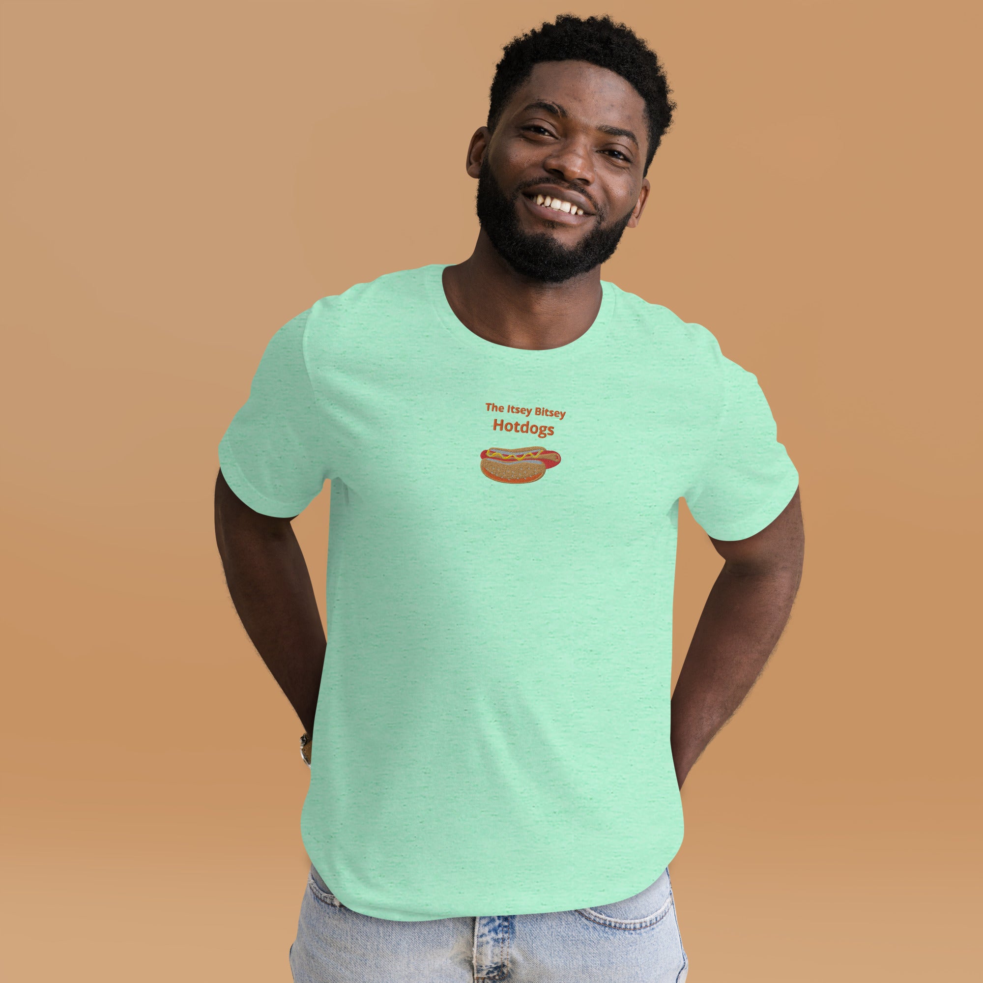 HF Itsey Bitsey Hotdogs Unisex t-shirt