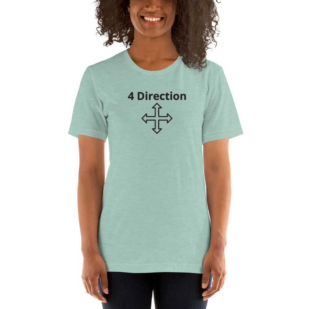 HF 4 Direction Unisex t-shirt