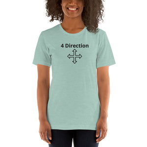 HF 4 Direction Unisex t-shirt