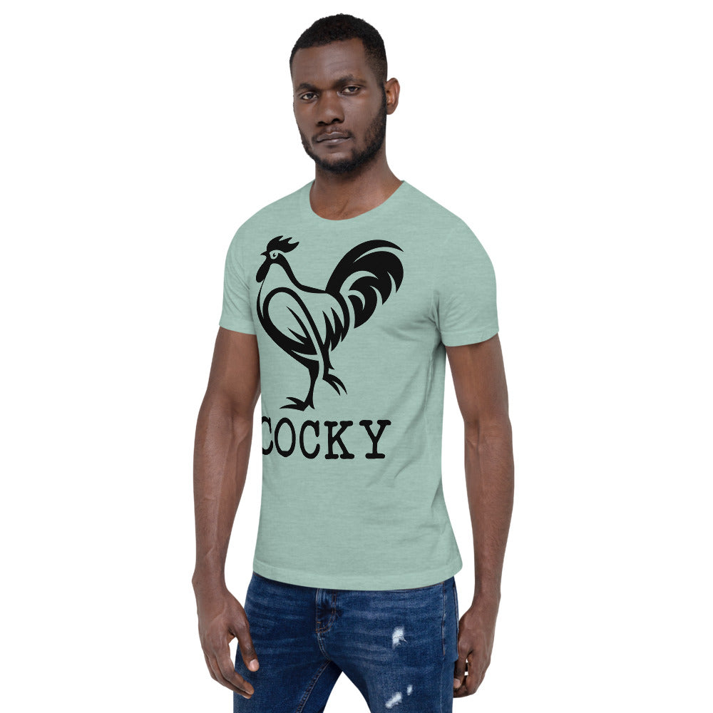 “Cocky” Short-Sleeve Unisex T-Shirt