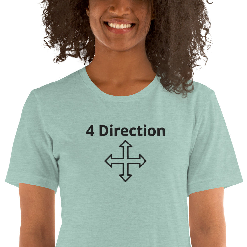 HF 4 Direction Unisex t-shirt