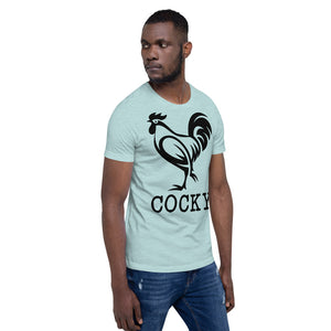 “Cocky” Short-Sleeve Unisex T-Shirt