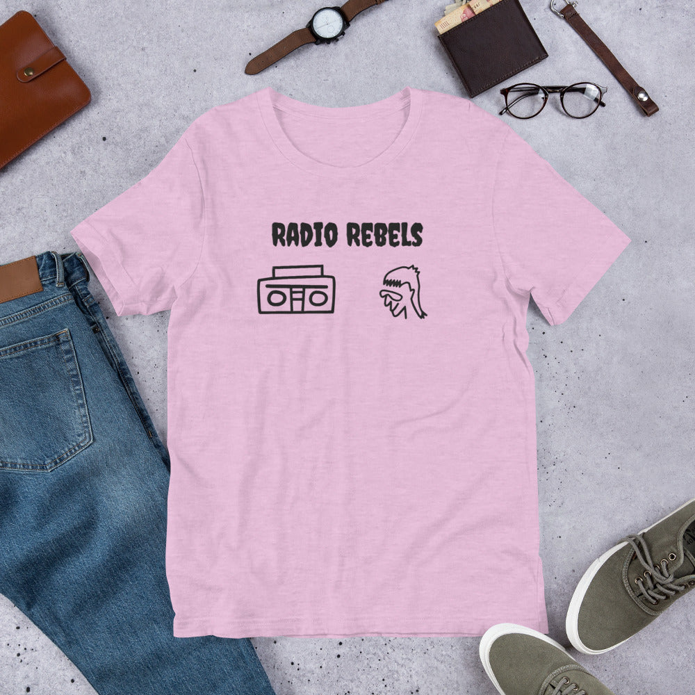 HF Radio Rebels Unisex t-shirt