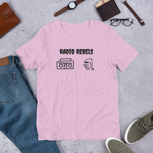 HF Radio Rebels Unisex t-shirt