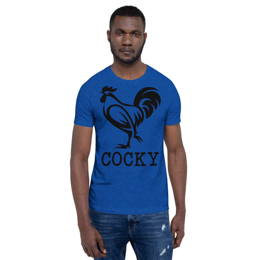 “Cocky” Short-Sleeve Unisex T-Shirt